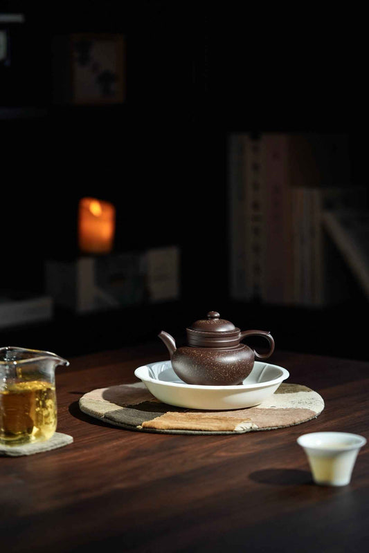 Gu You Ao Xue Textured Zi Ni Teapot – 180ml