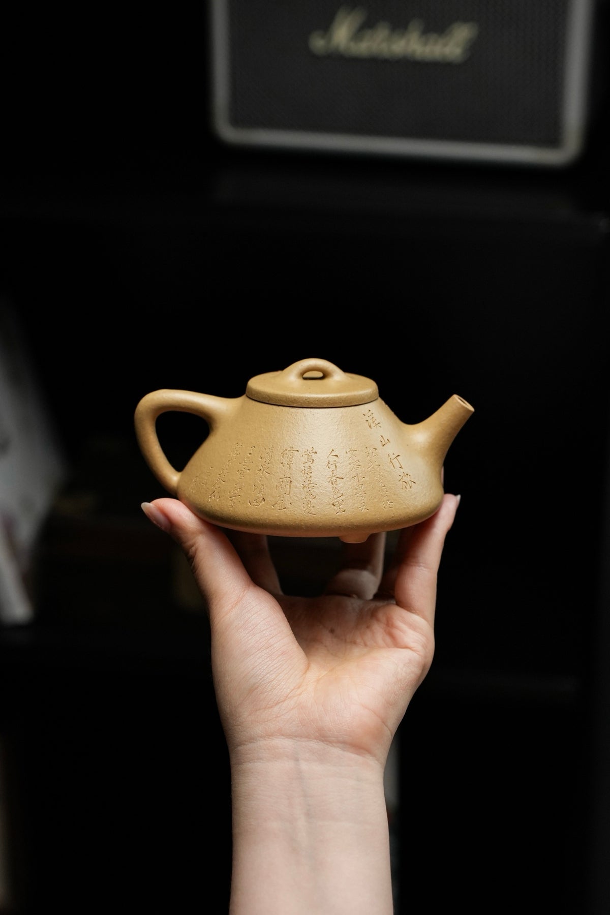 Zi Ye Piao Landscape Benshan Lv Ni Teapot – 200ml - view 7