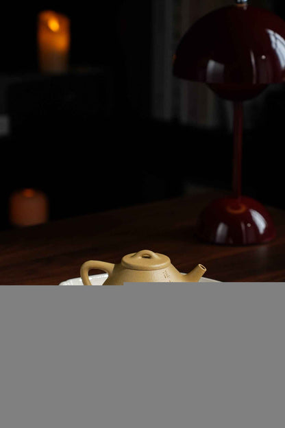 Zi Ye Piao Landscape Benshan Lv Ni Teapot – 200ml