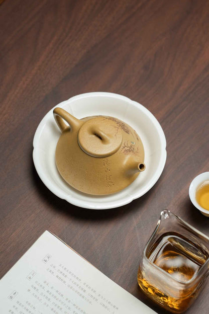Zi Ye Piao Landscape Benshan Lv Ni Teapot – 200ml