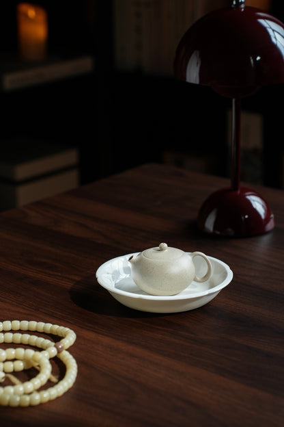 Flat Xi Shi White Duan Ni Teapot – 110ml - view 6