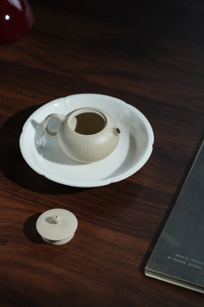 Flat Xi Shi White Duan Ni Teapot – 110ml - view 7