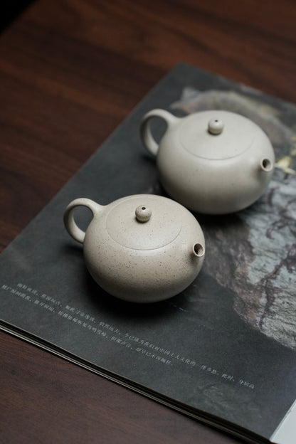 Flat Xi Shi White Duan Ni Teapot – 110ml - view 8