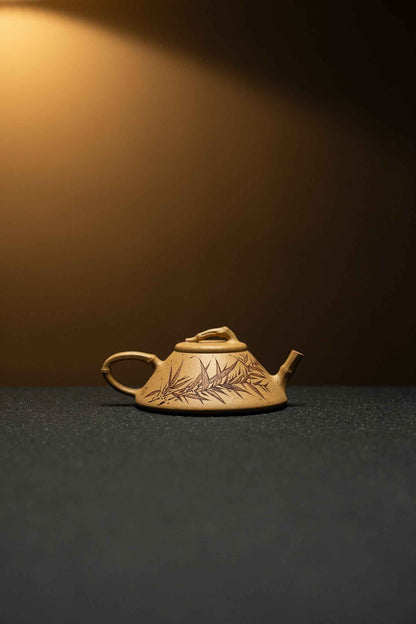 Jing Lan Bamboo Shi Piao Duan Ni Teapot – 110ml