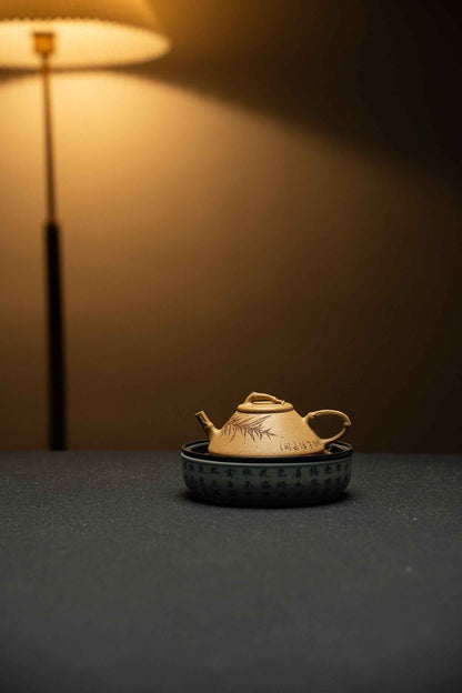 Jing Lan Bamboo Shi Piao Duan Ni Teapot – 110ml