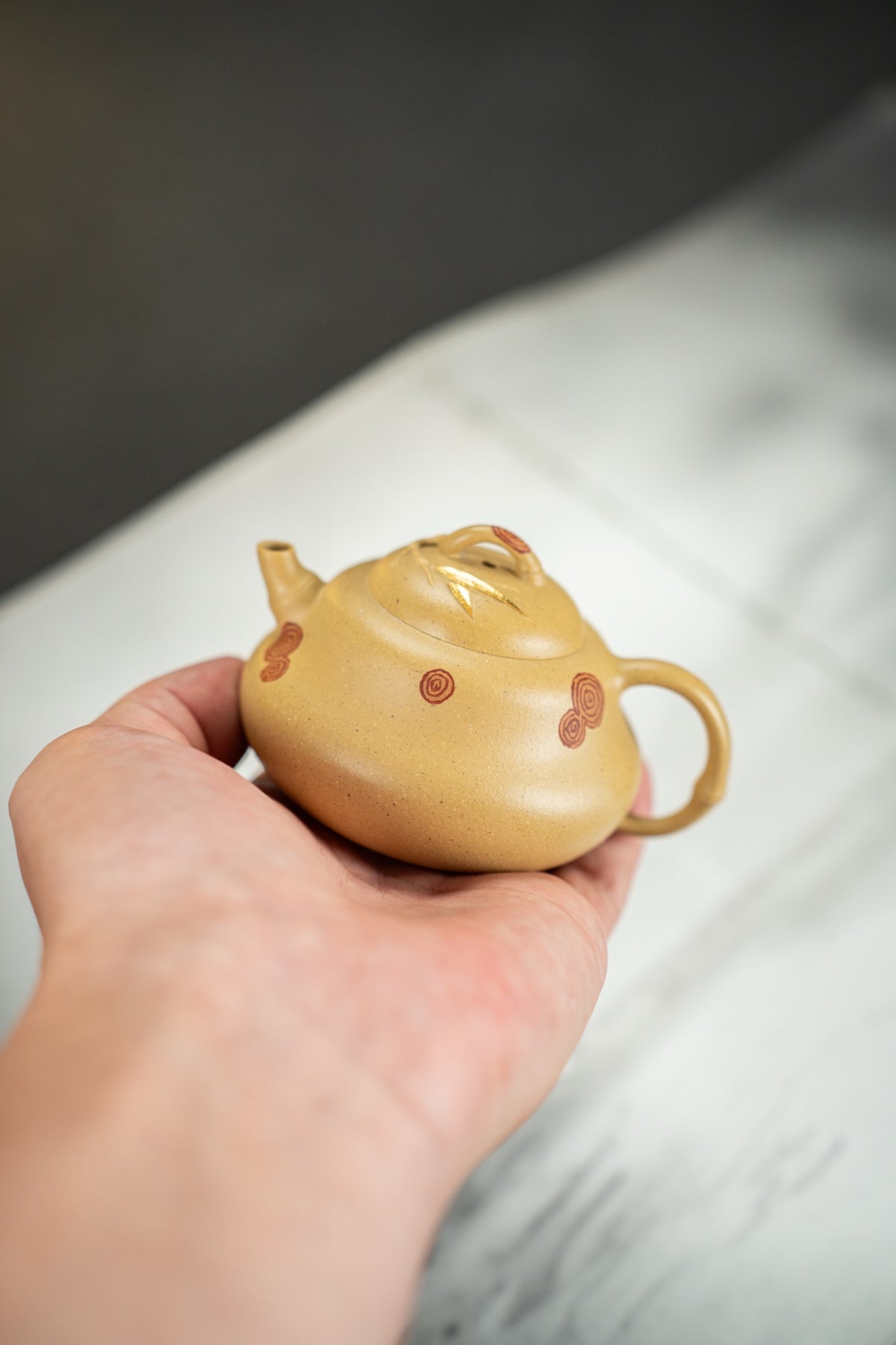 Fu Lu Bamboo Ben Shan Lu Ni Teapot – 130ml - view 2