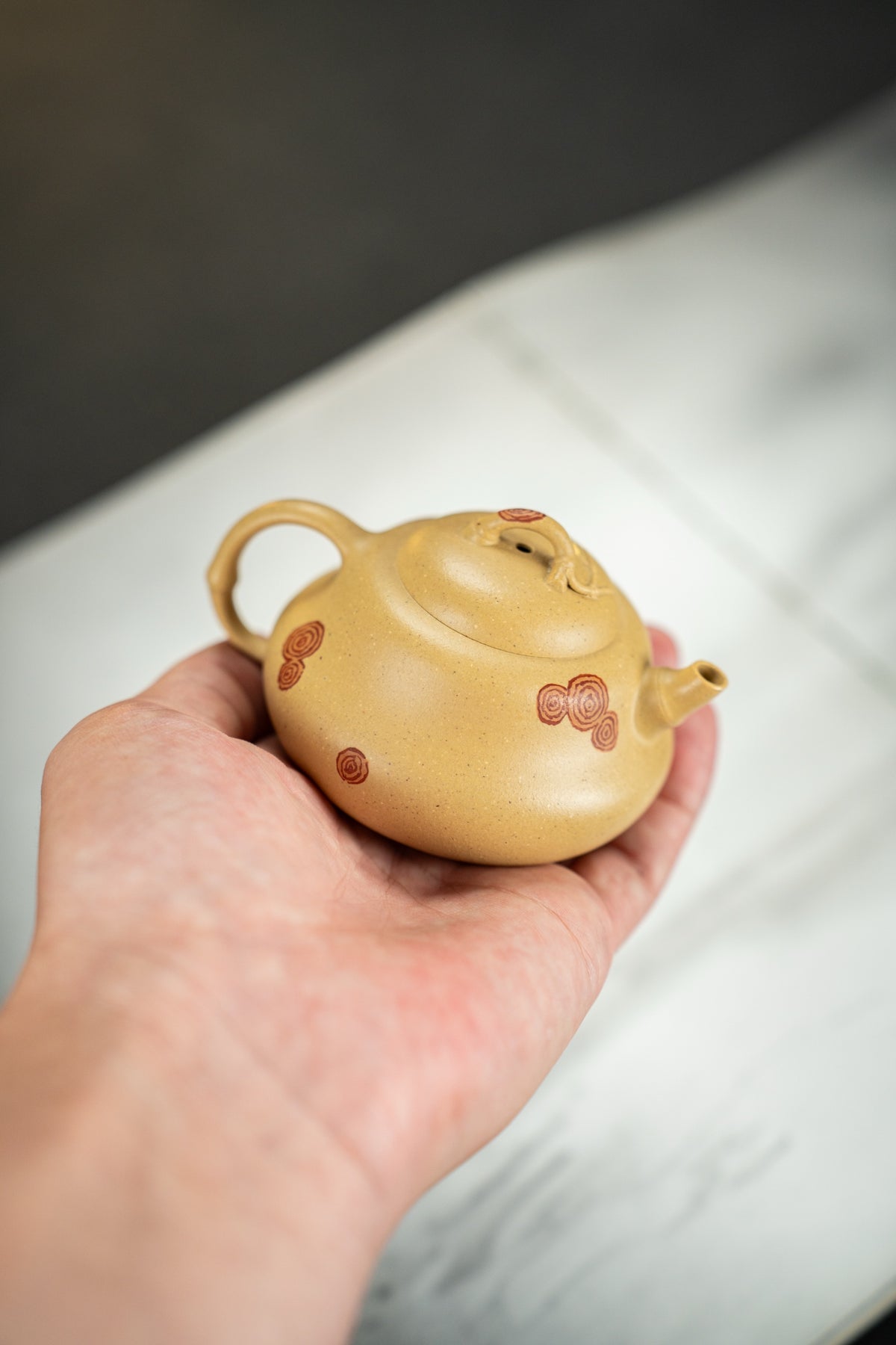 Fu Lu Bamboo Ben Shan Lu Ni Teapot – 130ml - view 4