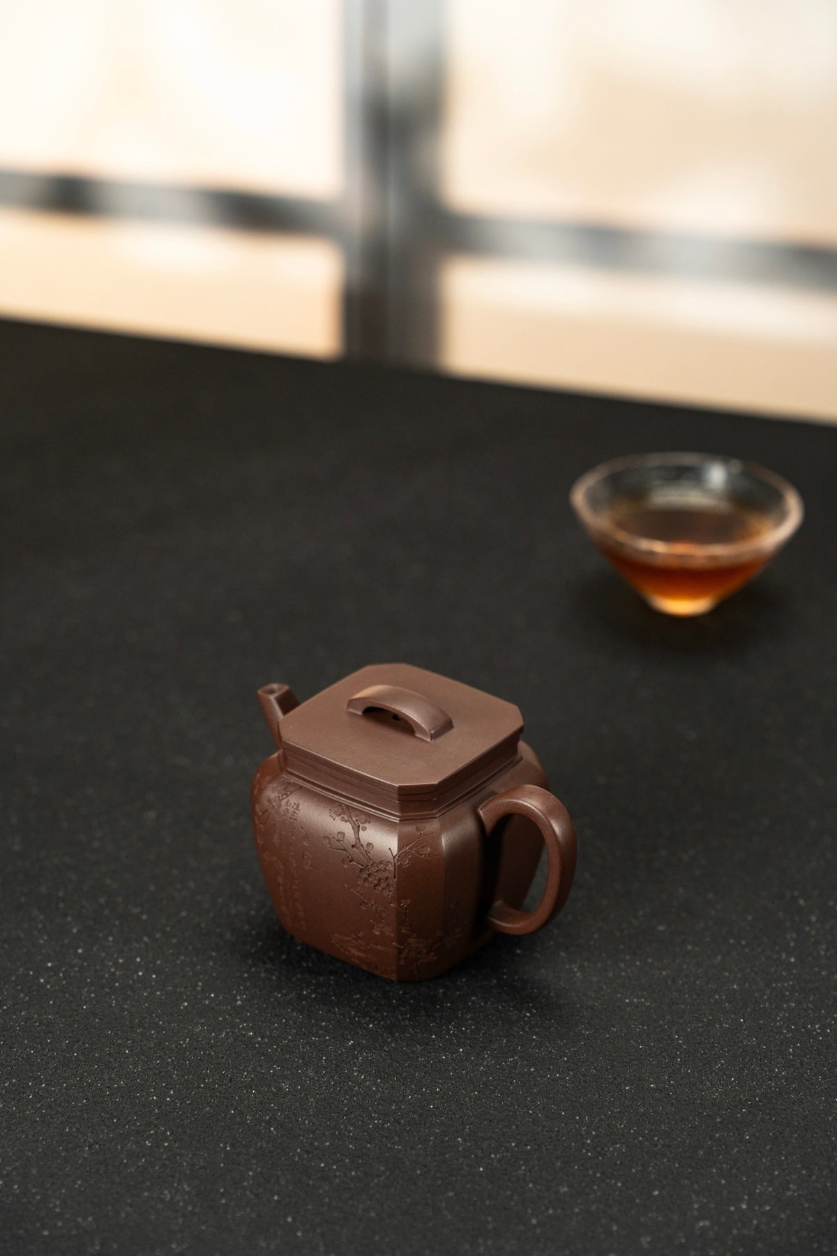 Jing Fang Plum Blossom Di Cao Qing Teapot – 150ml - view 7