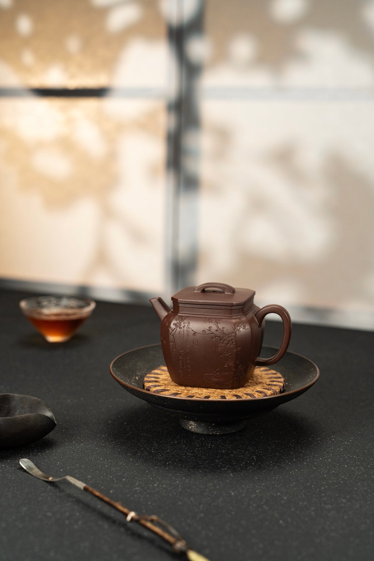 Jing Fang Plum Blossom Di Cao Qing Teapot – 150ml - view 1