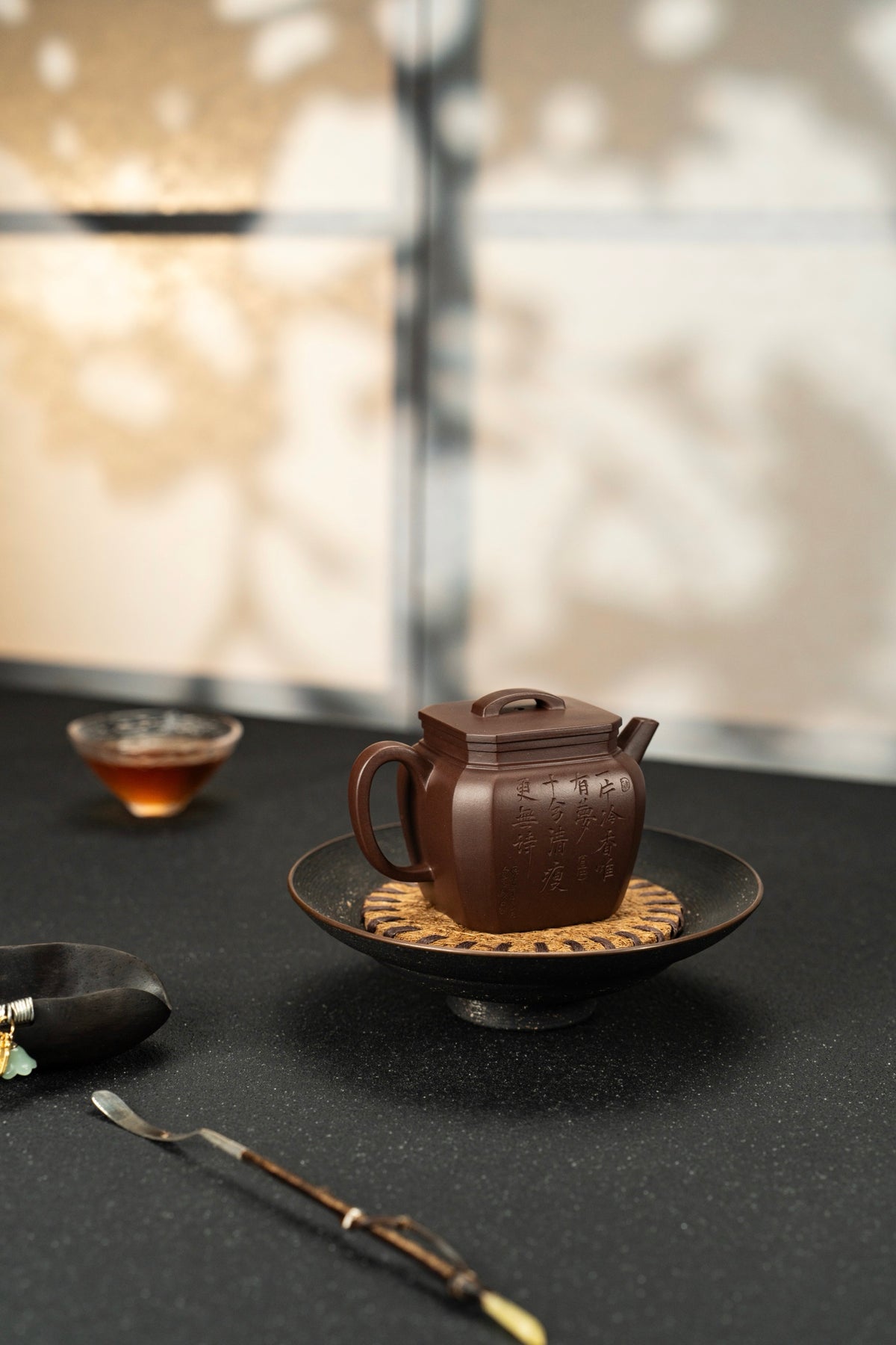 Jing Fang Plum Blossom Di Cao Qing Teapot – 150ml - view 3