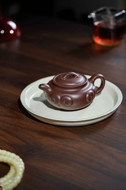 Fang Gu Ru Yi Di Cao Qing Zi Ni Teapot – 200ml