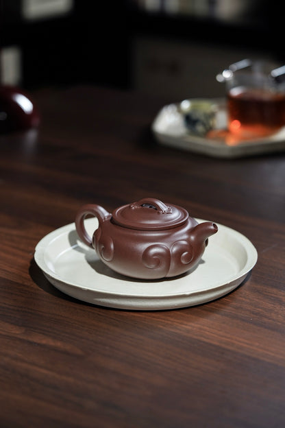 Fang Gu Ru Yi Di Cao Qing Zi Ni Teapot – 200ml - view 8