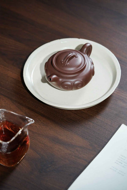 Fang Gu Ru Yi Di Cao Qing Zi Ni Teapot – 200ml
