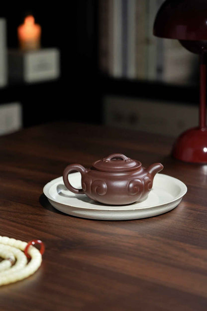 Fang Gu Ru Yi Di Cao Qing Zi Ni Teapot – 200ml