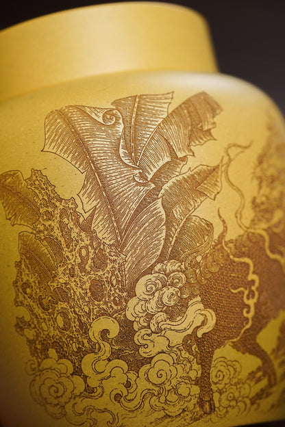 Jing He Chang Le Qilin Duan Ni Tea Storage Jar - view 6