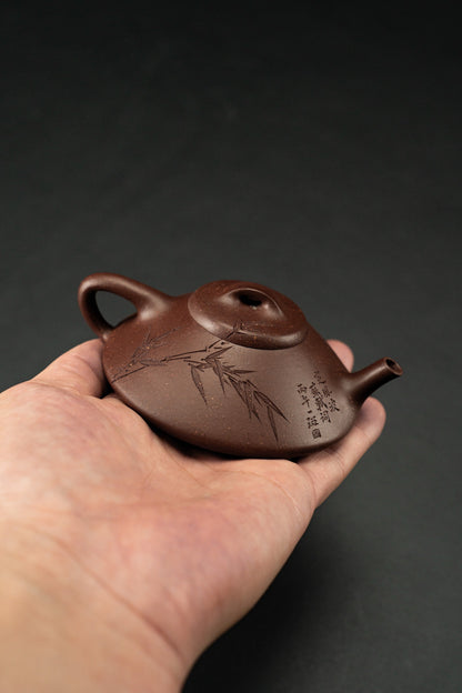 He Piao Bamboo Zi Ni Teapot – 90ml - view 6