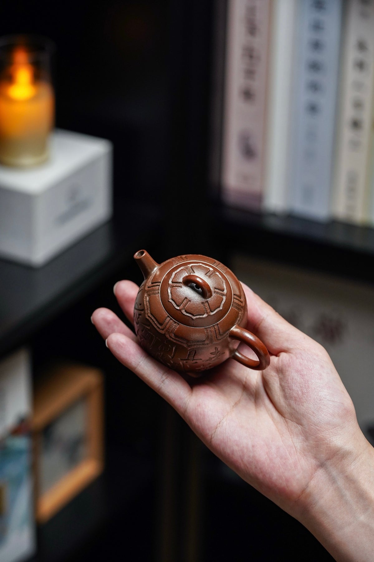 Ling Hua Fan Lian Wood-Fired Teapot – 100ml - view 8