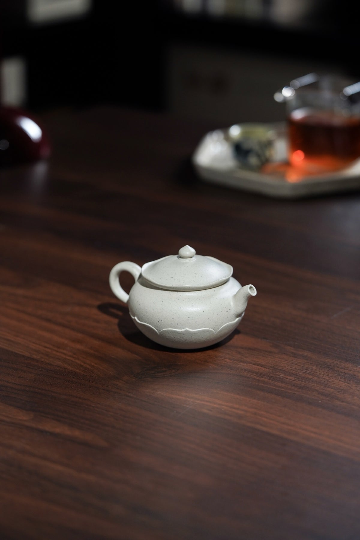 Fan Lian Chan Xin Lotus Duan Ni Teapot – 150ml - view 3