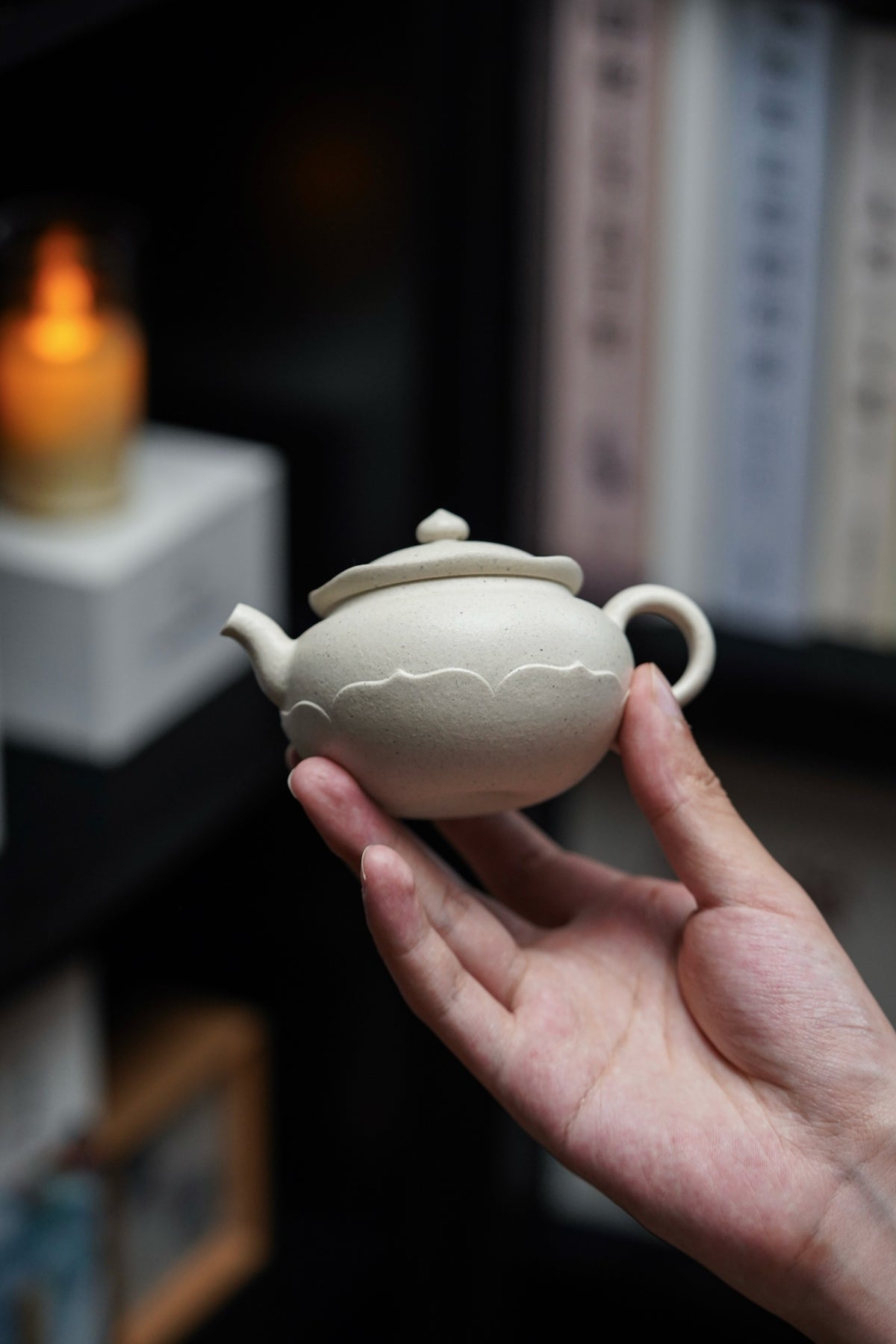 Fan Lian Chan Xin Lotus Duan Ni Teapot – 150ml - view 5