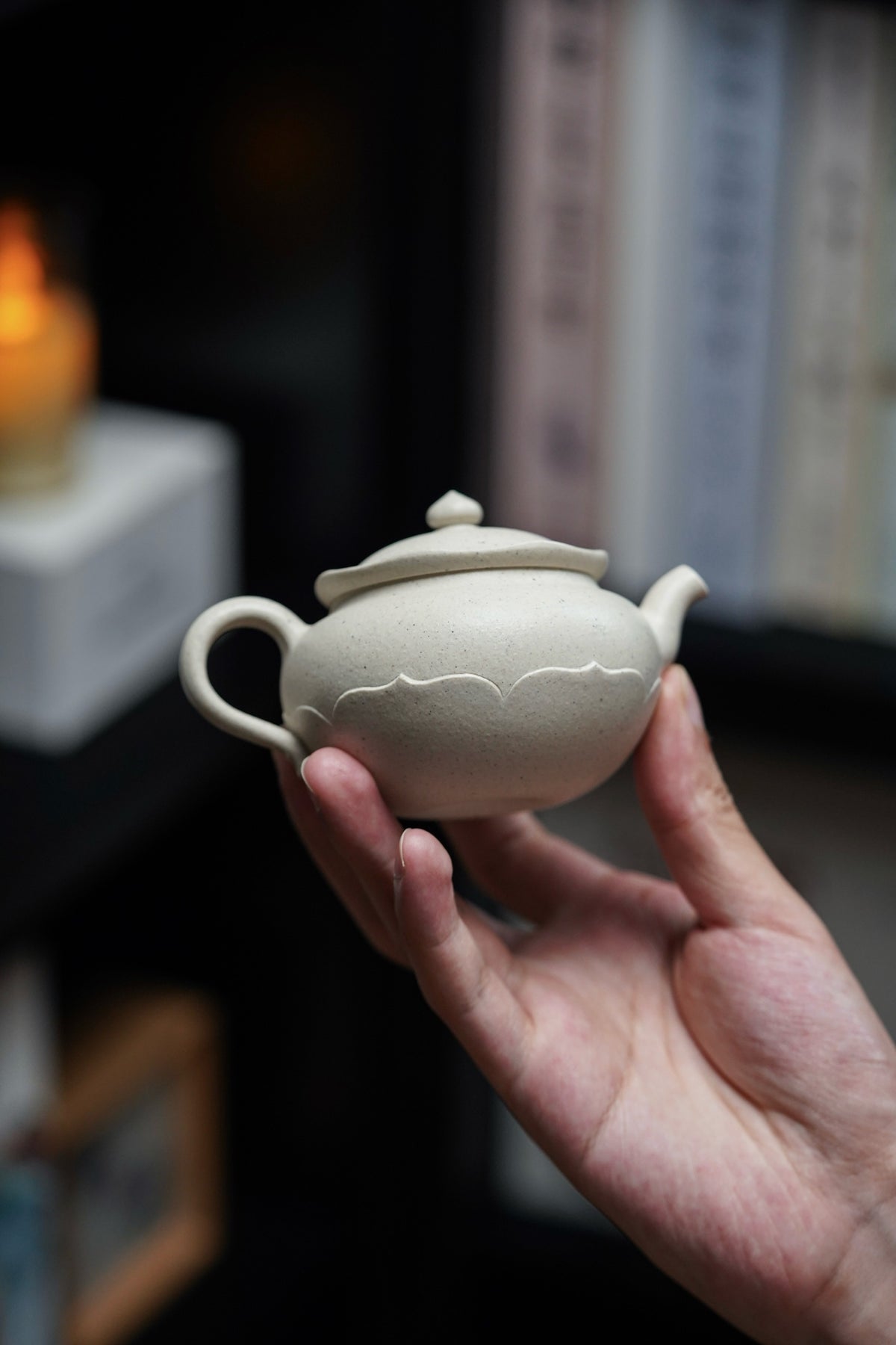 Fan Lian Chan Xin Lotus Duan Ni Teapot – 150ml - view 2