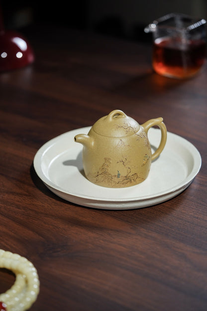 Qin Quan Wang Qiucen Yixing Zisha Teapot, Lipi Ben Lu Clay, 180ml - product photograph 5