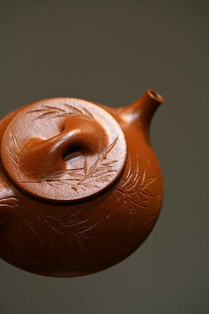 Man Piao Yixing Teapot, Zhu Ni, 260ml