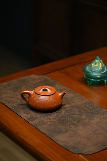 Man Piao Yixing Teapot, Zhu Ni, 260ml - view 6