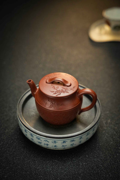 Mo Li Palace Lantern Teapot, Hong Pi Long, 150ml