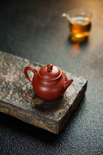 Ba Le Shui Ping Yixing Teapot, Zhu Ni, 110ml