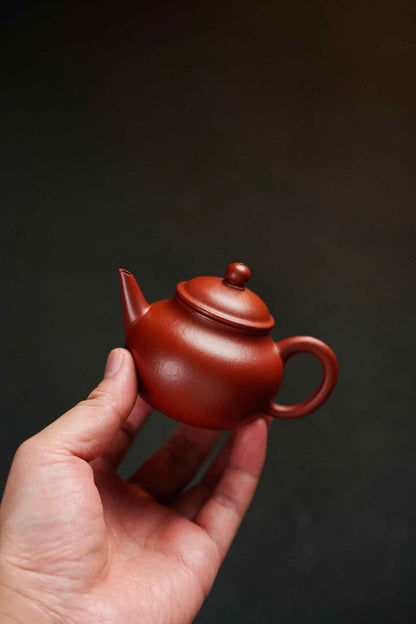 Ba Le Shui Ping Yixing Teapot, Zhu Ni, 110ml