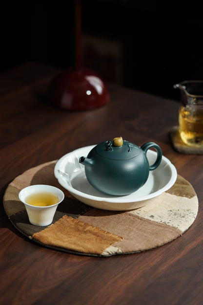 Shou Tao Peach Teapot, Mo Lv Ni, 180ml - view 8