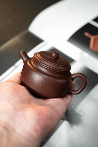 De Zhong Yixing Teapot, Lao Zi Ni, 120ml