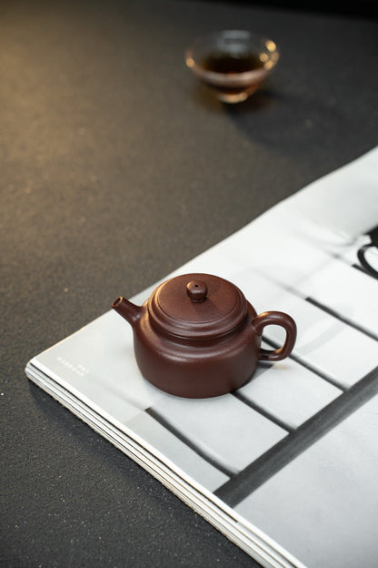 De Zhong Yixing Teapot, Lao Zi Ni, 120ml - view 7