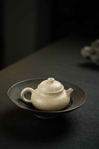 Fu Lu Rong Tian Yixing Teapot, Bai Yu Duan, 100ml