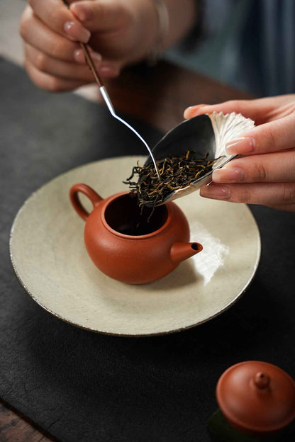 Mini Shui Ping Yixing Teapot, Xiao Hong Ni, 100ml