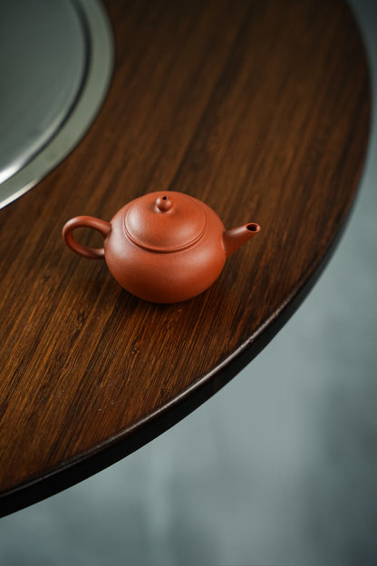 Mini Shui Ping Yixing Teapot, Xiao Hong Ni, 100ml - view 7