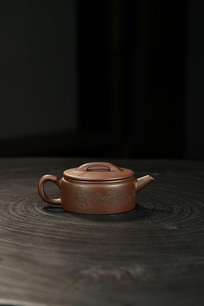 Han Wa Teapot with Plum Engraving, Zi Ni, 180ml - view 9