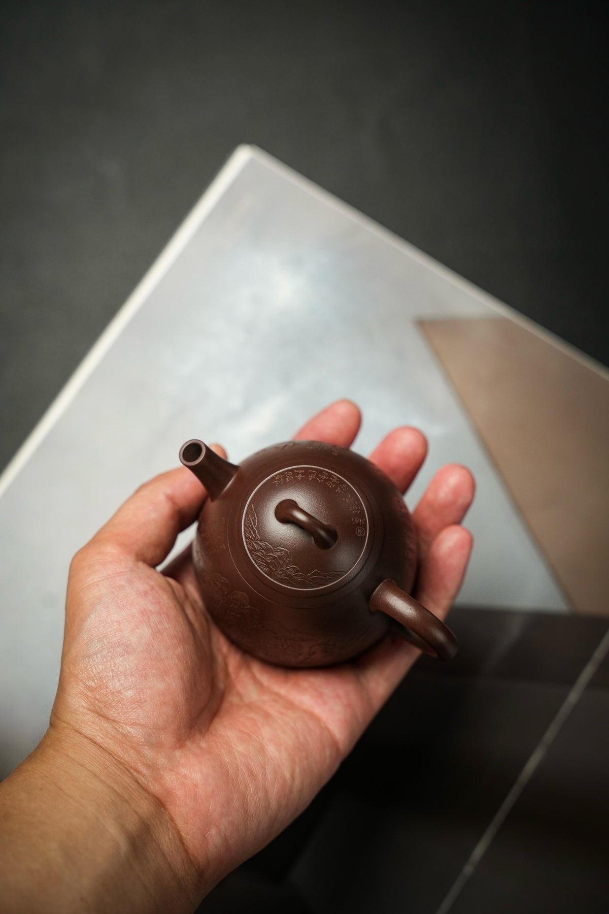 Gu Yan Zhen Quan Teapot, Zi Ni, 150ml - view 5