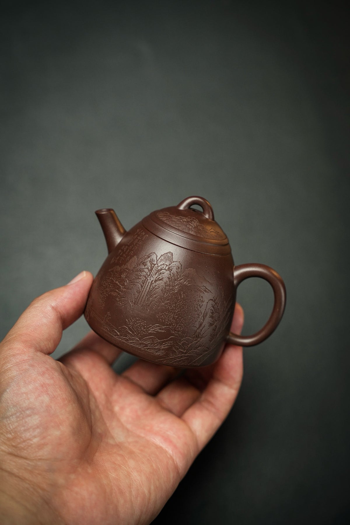 Gu Yan Zhen Quan Teapot, Zi Ni, 150ml - view 6