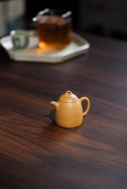 Mini Qin Quan Teapot, Huang Jin Duan Ni, 35ml - view 9