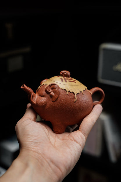Fu Xiang Elephant Teapot, Jiang Po Ni, 200ml - view 5