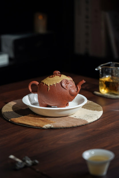 Fu Xiang Elephant Teapot, Jiang Po Ni, 200ml - view 9