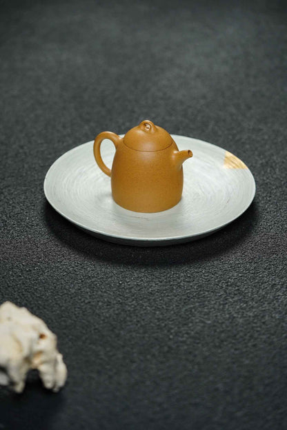 Mini Qin Quan Yixing Teapot, Huang Jin Duan, 108ml