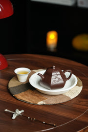 Wen Le Hexagonal Pear Teapot, Zi Ni, 160ml - view 1