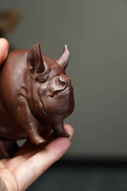 Feng Pig Tea Pet, Zi Ni
