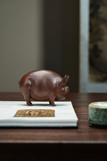 Feng Pig Tea Pet, Zi Ni - view 6