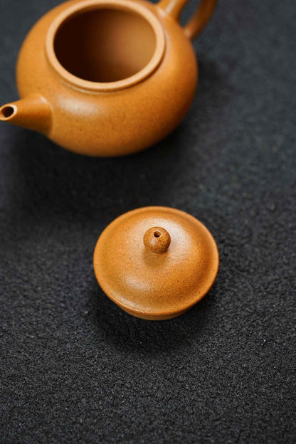 Mini Shui Ping Teapot, Huang Jin Duan Ni, 90ml