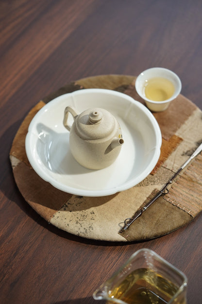 Gong Deng Yixing Teapot with Painted Leaves, 85ml - view 7