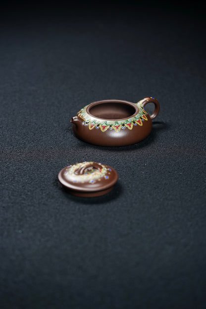 Wu Chen Enamel Teapot, 150ml - view 7