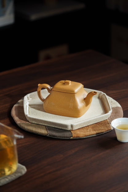 Si Fang Wu Xiang Teapot, 180ml - view 3